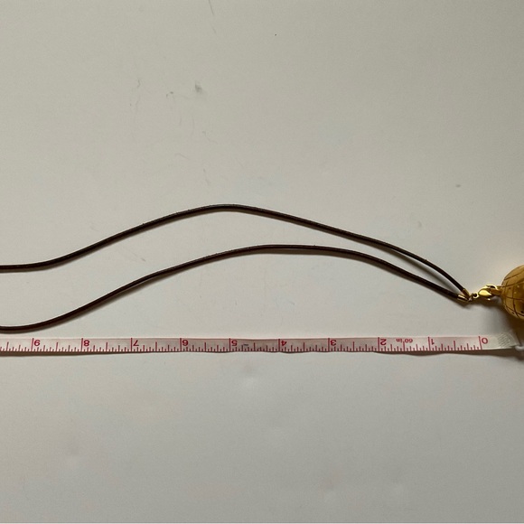 Authentic Hermes Limited Edition Zodiac Globe Pendant Locket In Gold Tone - Picture 9 of 14